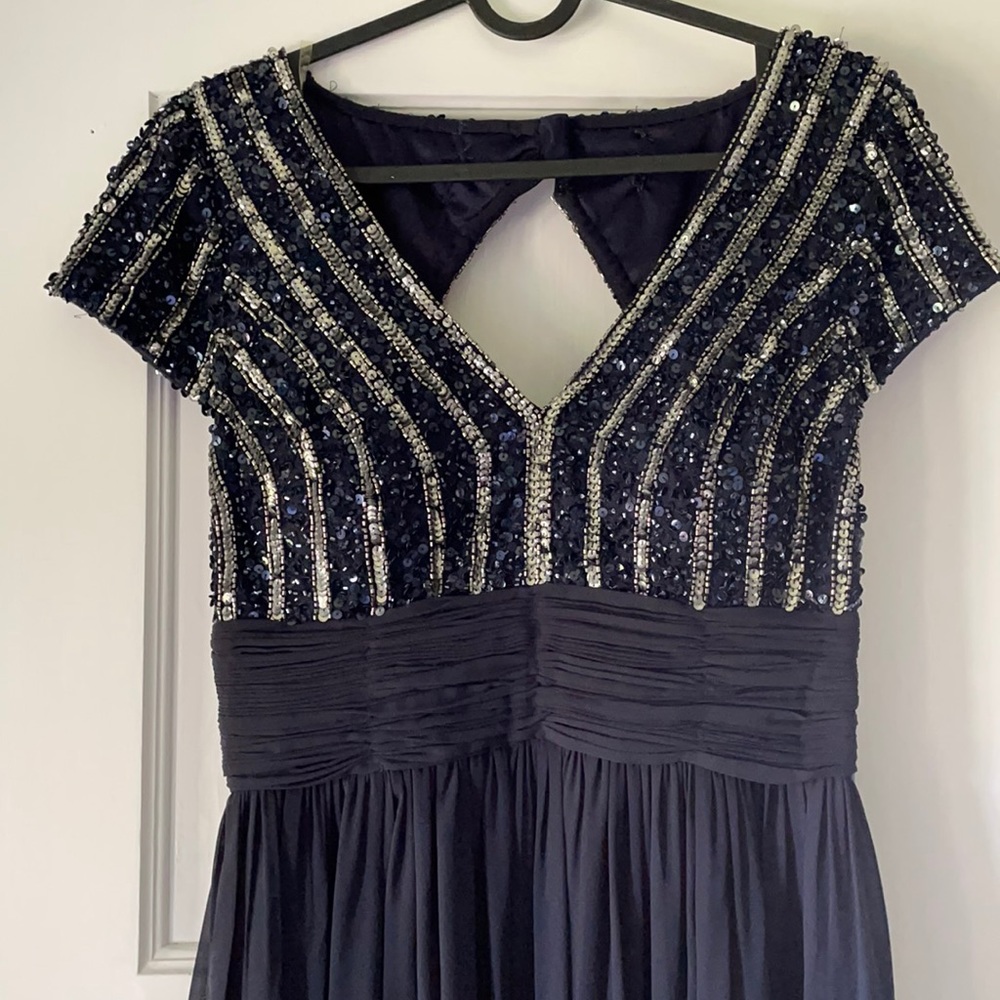 Navy blue Maxi dress